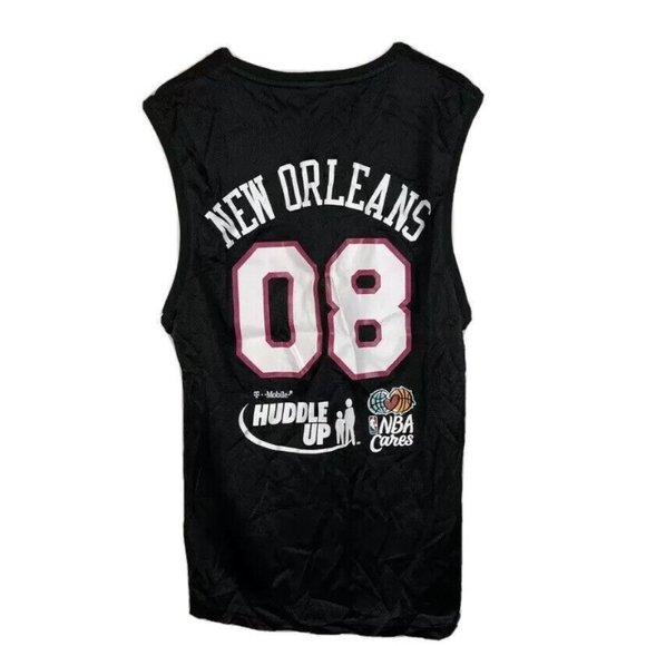 adidas Other - Adidas Men’s Large Rookie Challenge NBA Jersey T-Mobile New Orleans #8 Black